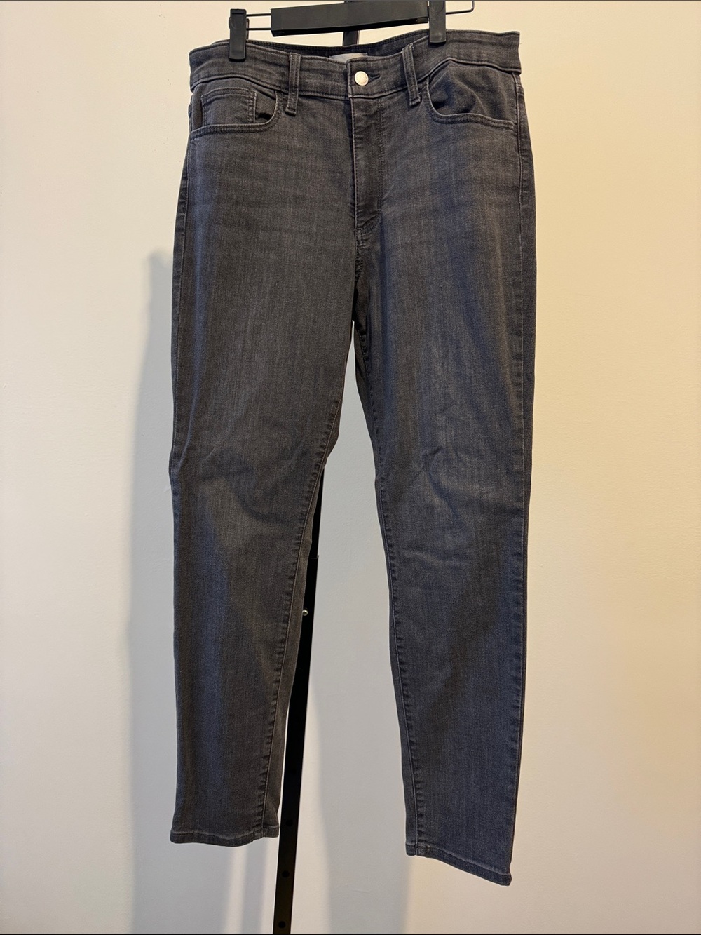 Universal Thread Dark Gray Skinny Jeans - High Rise